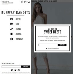 Runway Bandits | Retail and Consumer Merchandise